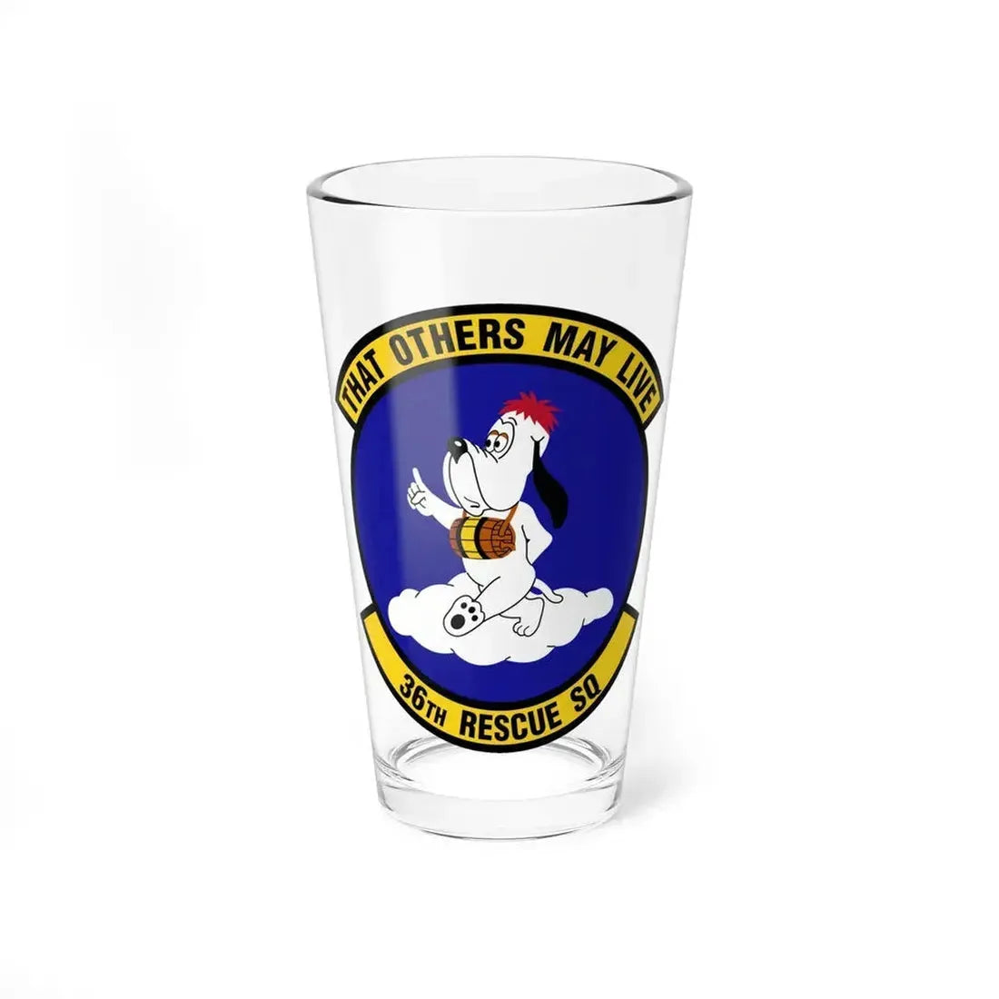 36 Rescue Sq AETC (U.S. Air Force) Pint Glass 16oz 16oz - Go Mug Yourself