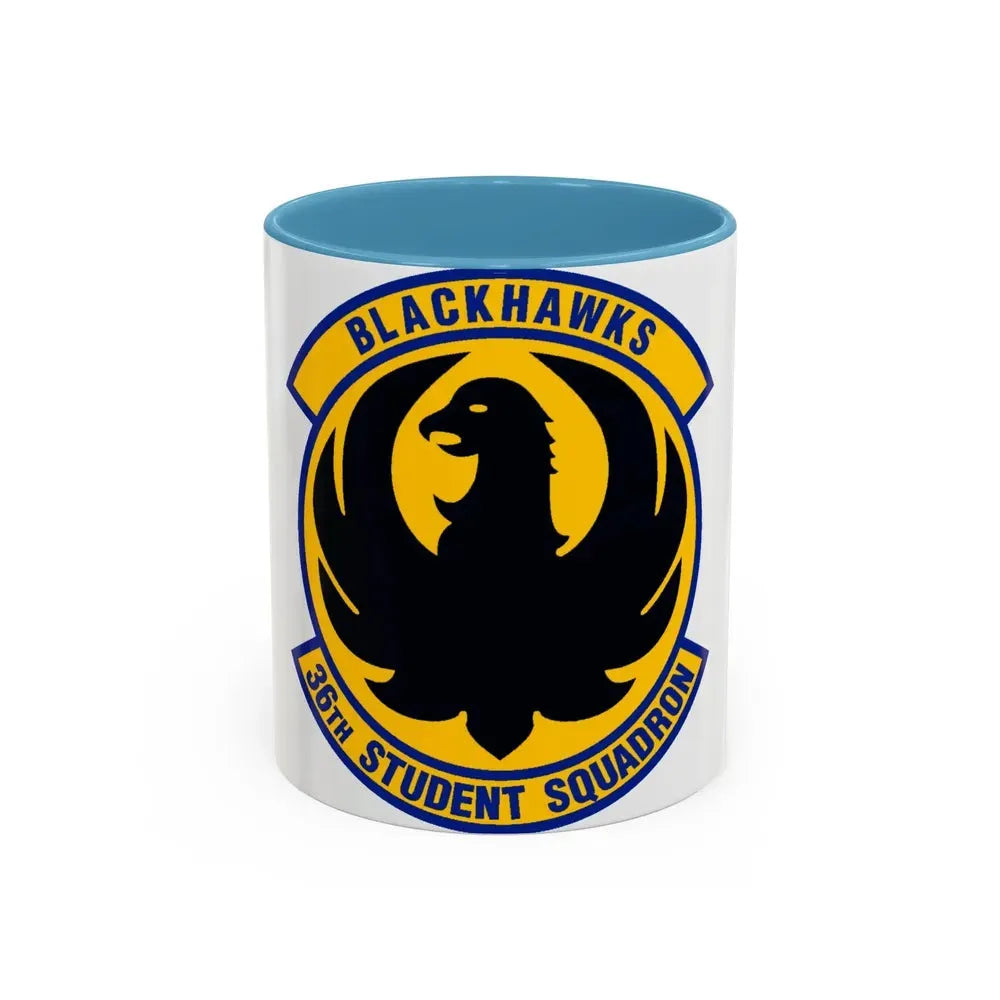 36 Student Sq AETC (U.S. Air Force) Accent Coffee Mug 11oz Light Blue - Go Mug Yourself