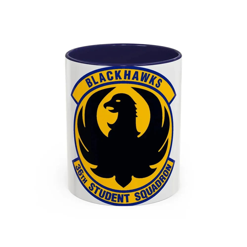 36 Student Sq AETC (U.S. Air Force) Accent Coffee Mug 11oz Navy - Go Mug Yourself