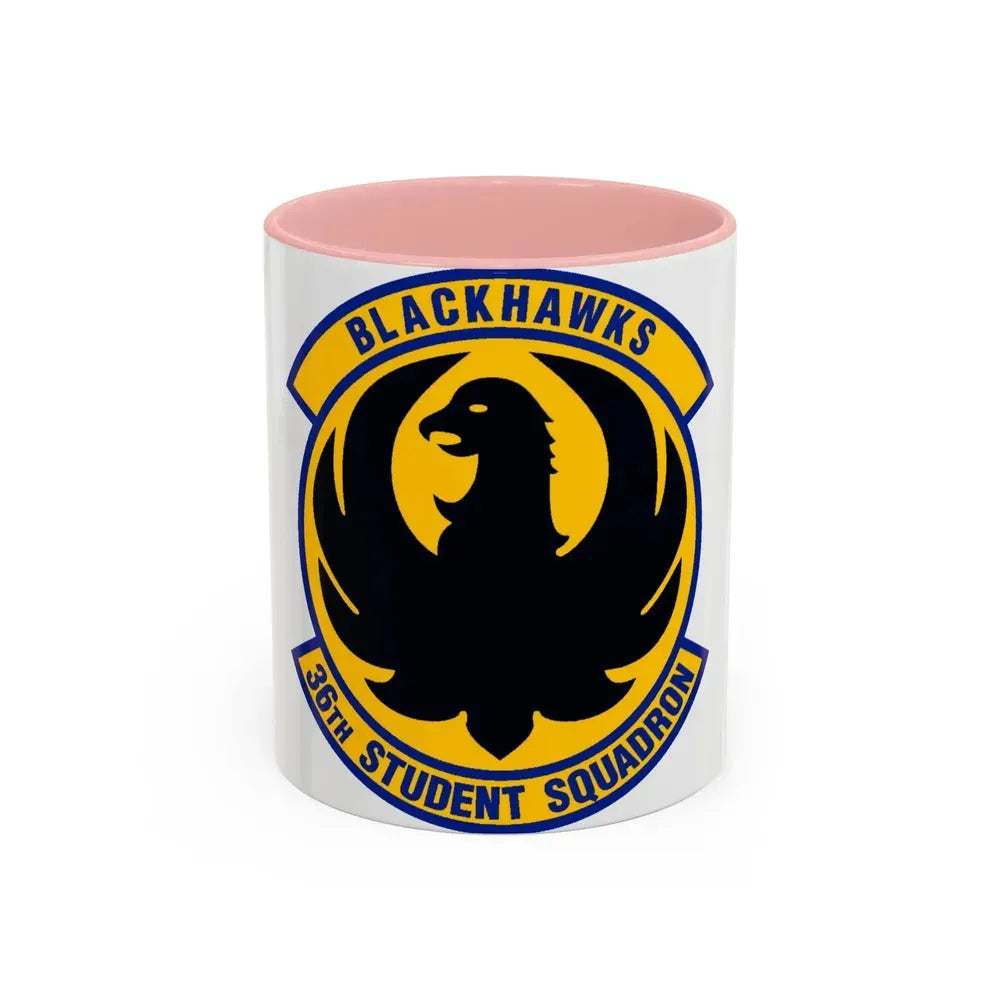 36 Student Sq AETC (U.S. Air Force) Accent Coffee Mug 11oz Pink - Go Mug Yourself