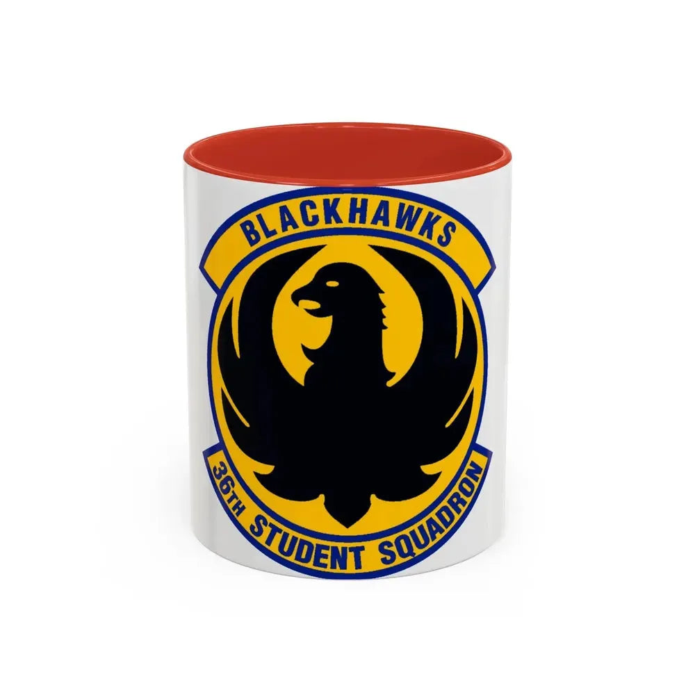 36 Student Sq AETC (U.S. Air Force) Accent Coffee Mug 11oz Red - Go Mug Yourself