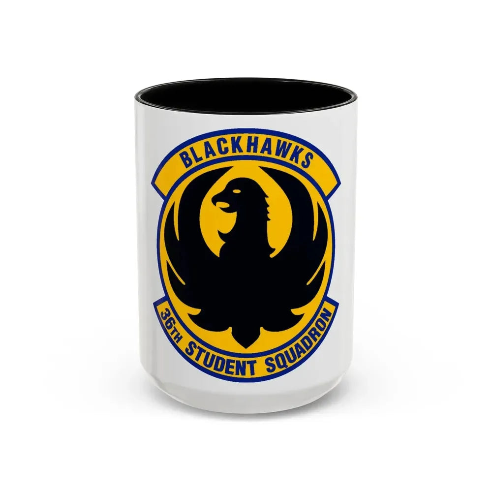 36 Student Sq AETC (U.S. Air Force) Accent Coffee Mug 15oz Black - Go Mug Yourself