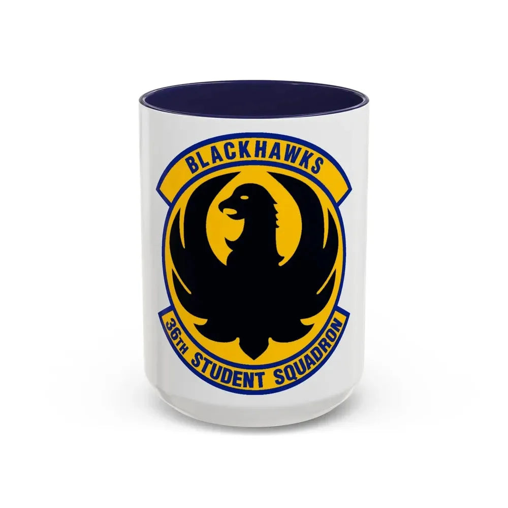 36 Student Sq AETC (U.S. Air Force) Accent Coffee Mug 15oz Navy - Go Mug Yourself