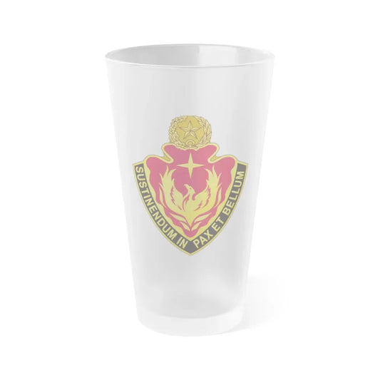 36 Sustainment Brigade 2 (U.S. Army) Frosted Pint Glass 16oz Default Title - Go Mug Yourself