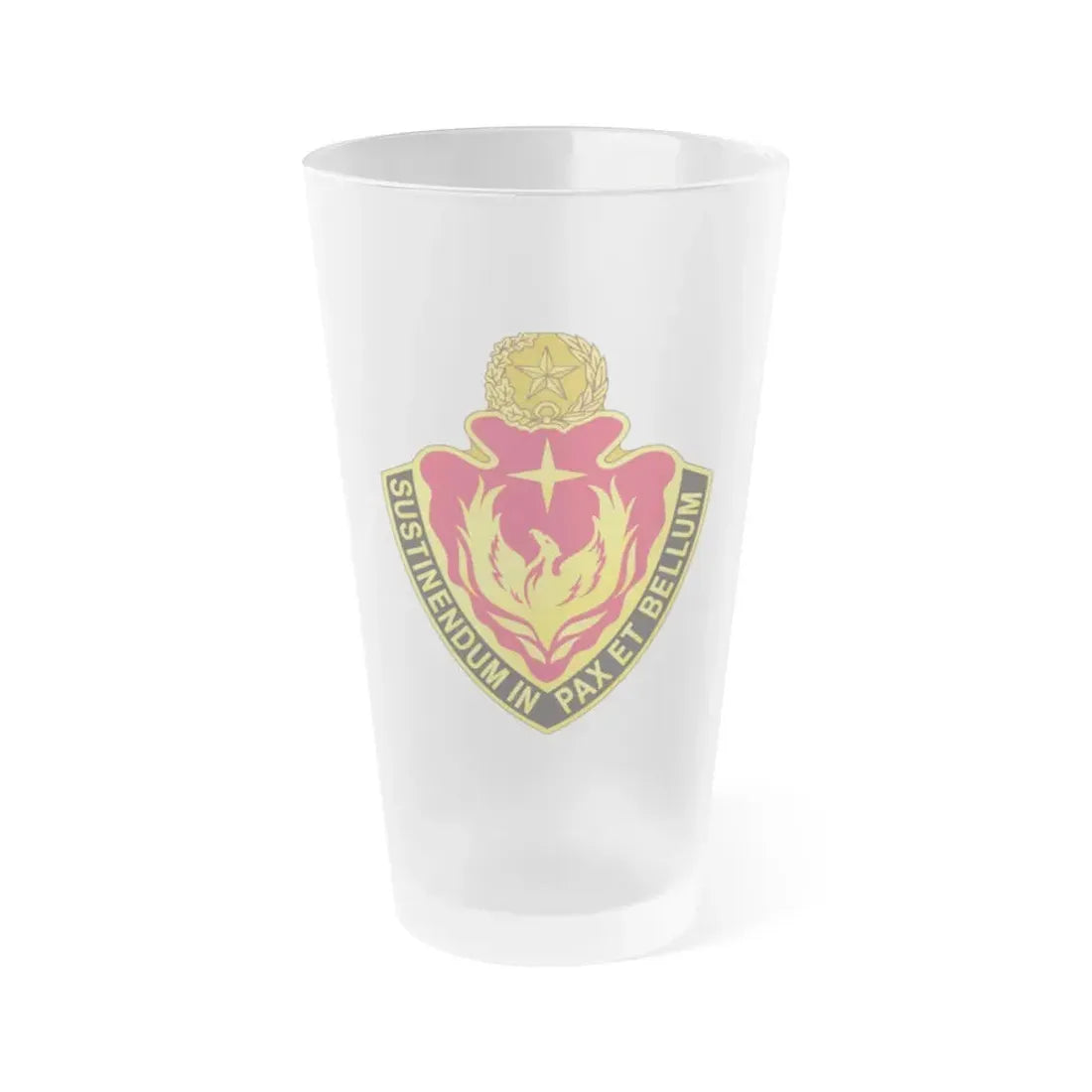 36 Sustainment Brigade 2 (U.S. Army) Frosted Pint Glass 16oz Default Title - Go Mug Yourself