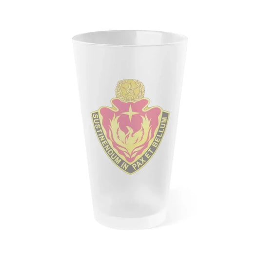 36 Sustainment Brigade 2 (U.S. Army) Frosted Pint Glass 16oz Default Title - Go Mug Yourself