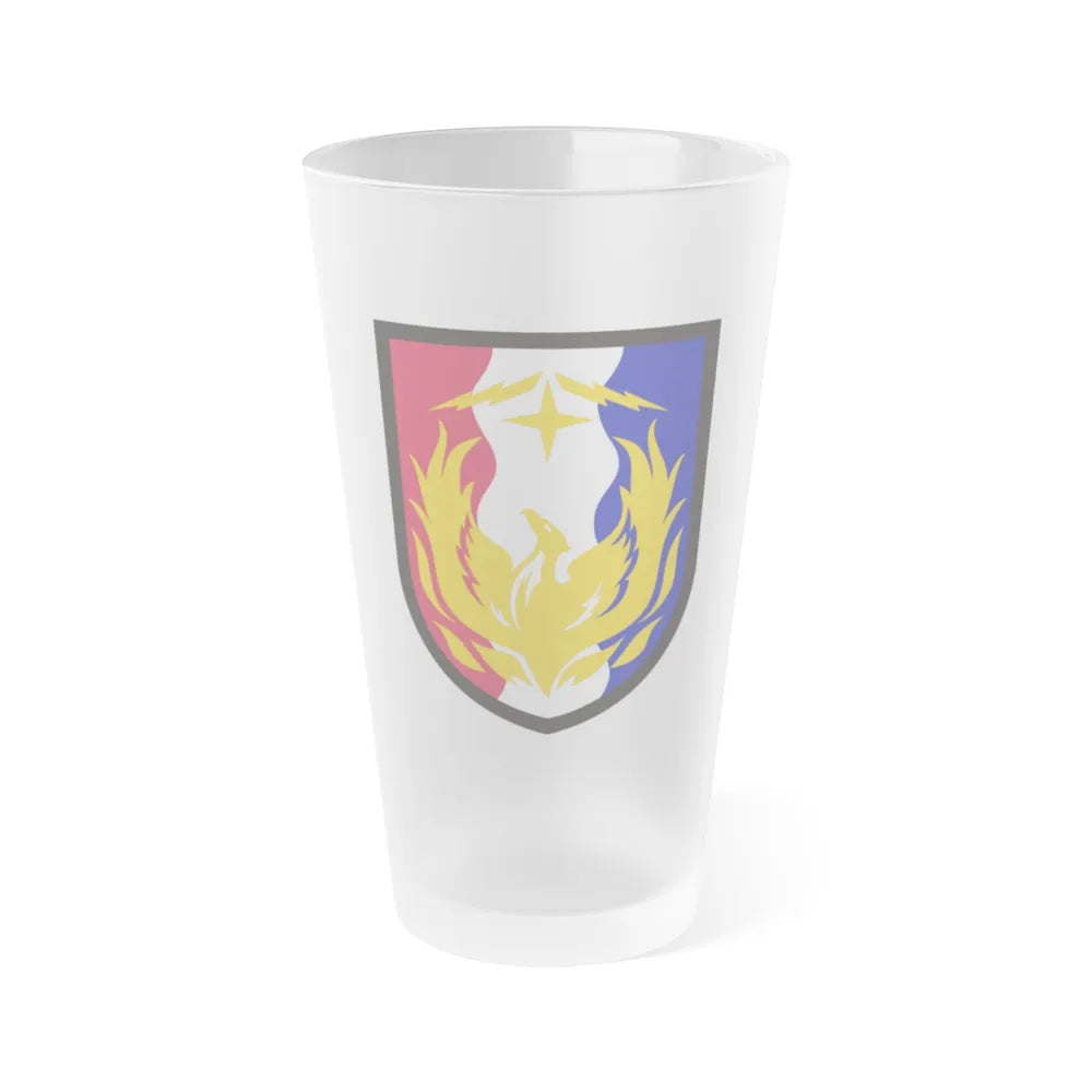 36 Sustainment Brigade (U.S. Army) Frosted Pint Glass 16oz-Go Mug Yourself