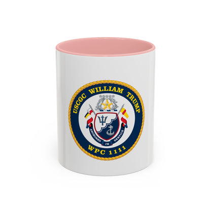 USCGC William Trump WPC 1111 (U.S. Coast Guard) Accent Coffee Mug