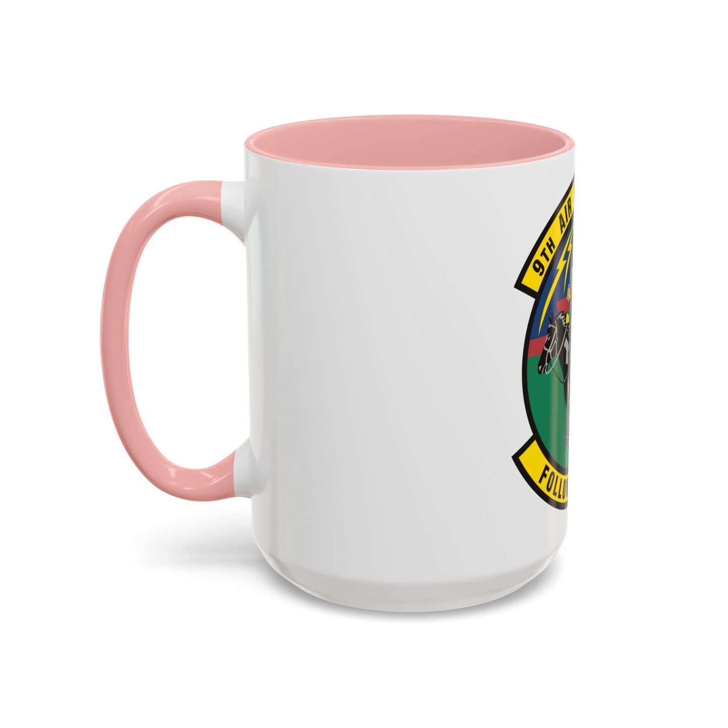 9th Air Support Operations Squadron (U.S. Air Force) Accent Coffee Mug