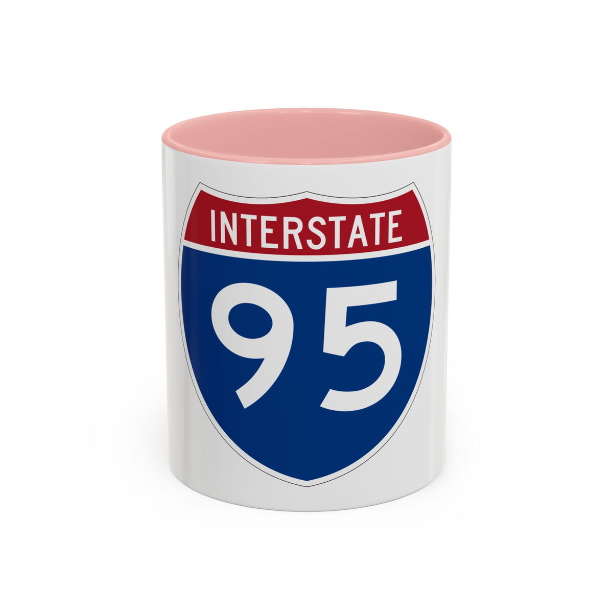 Interstate 95 (U.S. Highways) Accent Coffee Mug
