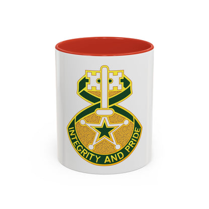 607 Military Police Battalion (U.S. Army) Accent Coffee Mug
