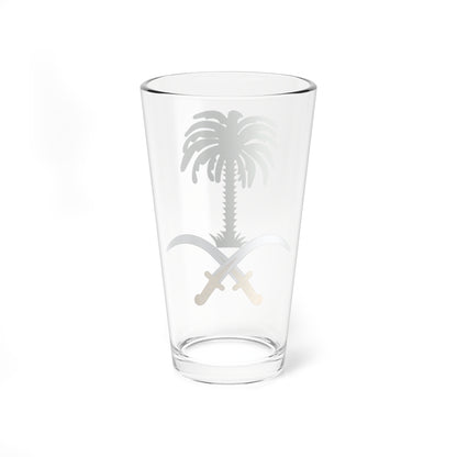 Emblem of Saudi Arabia (Saudi Arabia) (Coat of Arms) Pint Glass 16oz