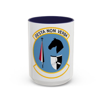 537 Airlift Squadron PACAF (U.S. Air Force) Accent Coffee Mug