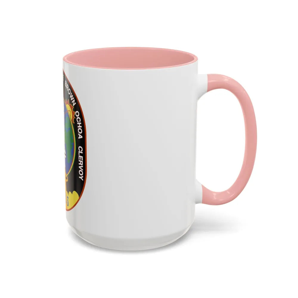 STS 66 (NASA) Accent Coffee Mug-Go Mug Yourself