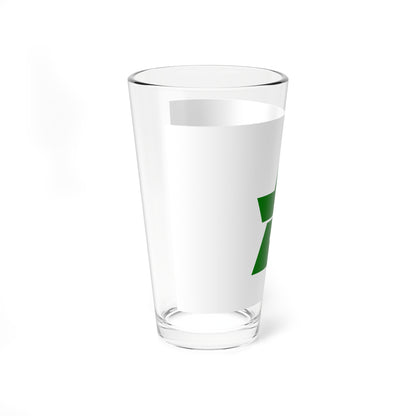 Flag of Sakuma Shizuoka 1966-2005 (Japan) Pint Glass 16oz