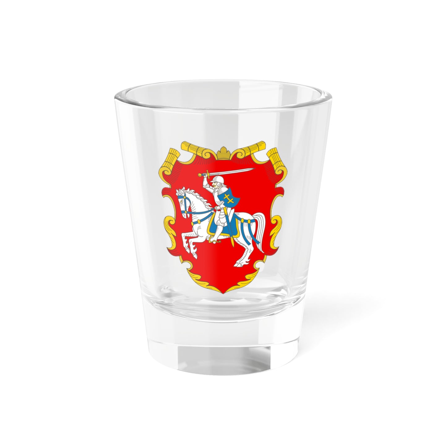 Herb Lytwa Alex K (Belarus) (Coat of Arms) Shot Glass 1.5oz
