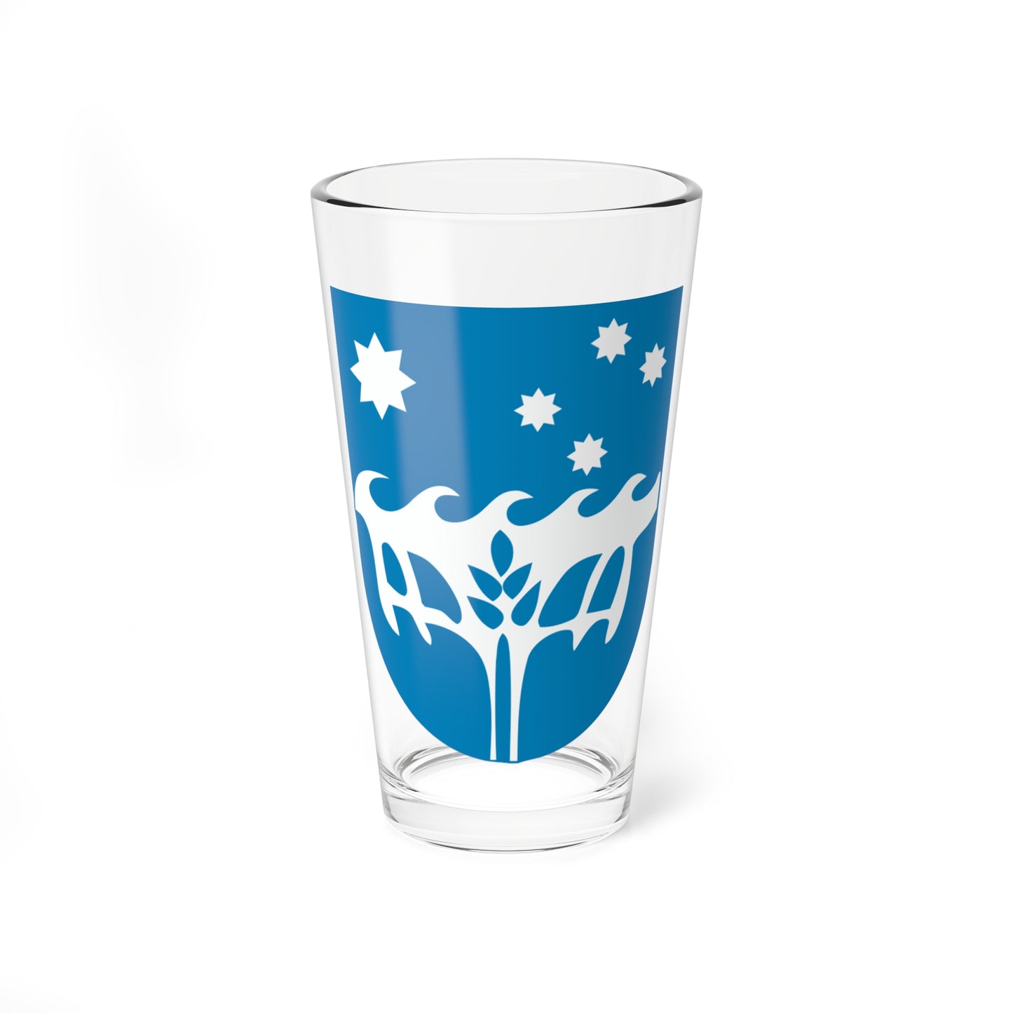 Unofficial Coat of Arms of Christmas Island (Australia) (Coat of Arms) Pint Glass 16oz