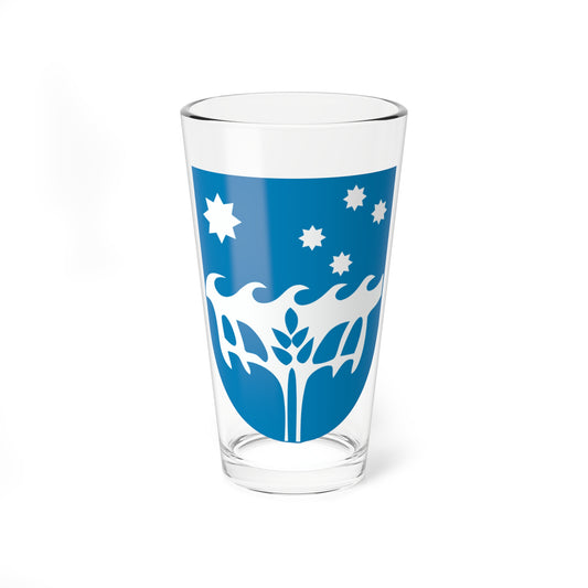 Unofficial Coat of Arms of Christmas Island (Australia) (Coat of Arms) Pint Glass 16oz
