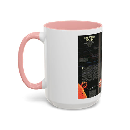 Space - The Solar System (1981) (Map) Accent Coffee Mug