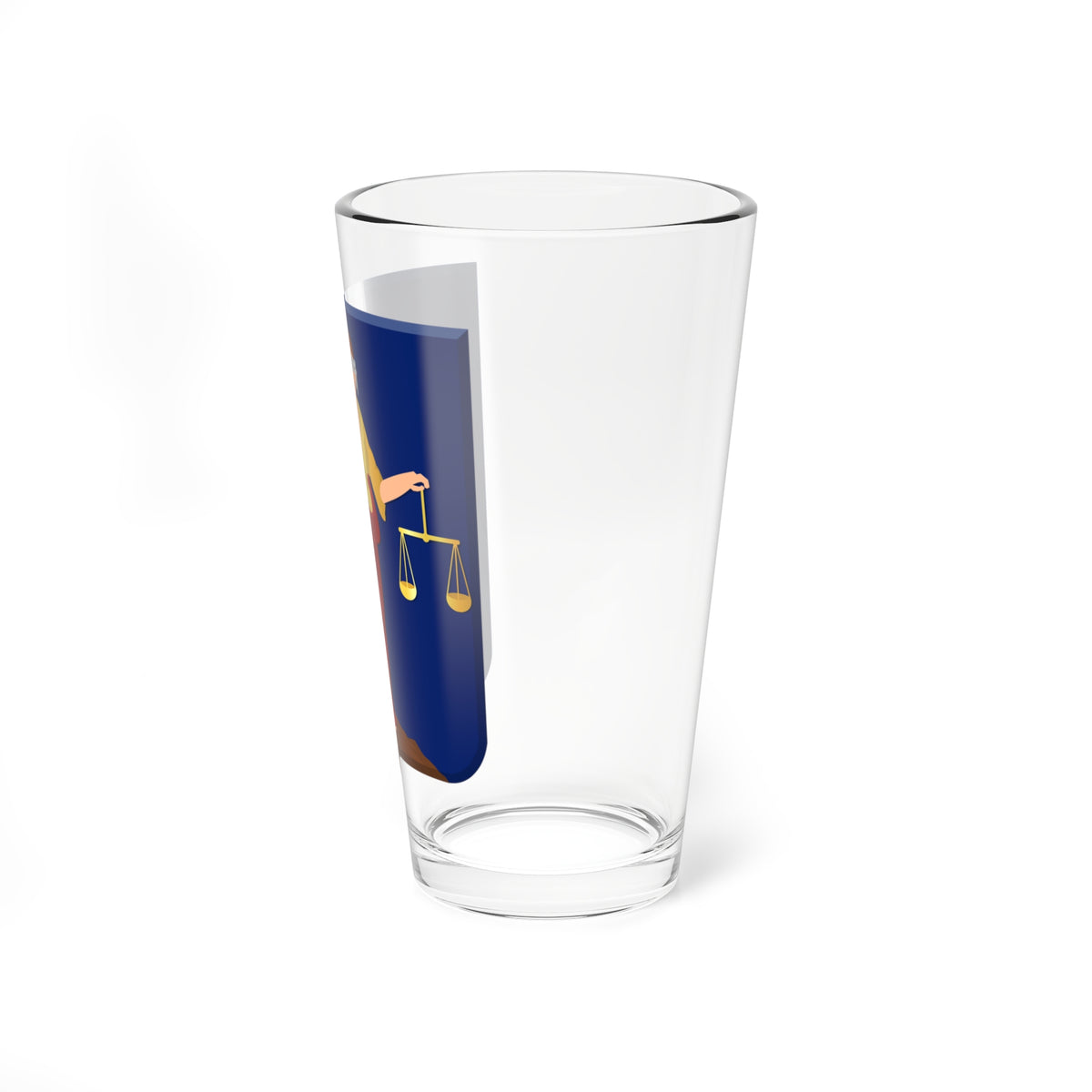Niemandsvriend wapen HRvA (Netherlands) (Coat of Arms) Pint Glass 16oz