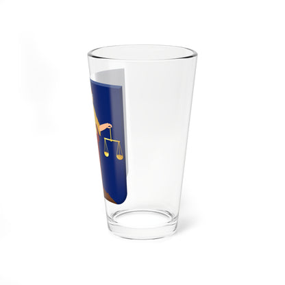 Niemandsvriend wapen HRvA (Netherlands) (Coat of Arms) Pint Glass 16oz