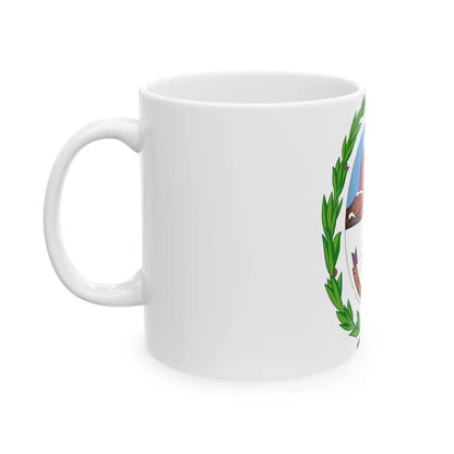 Coat of Arms Santa Cruz Argentina - White Coffee Mug-Go Mug Yourself