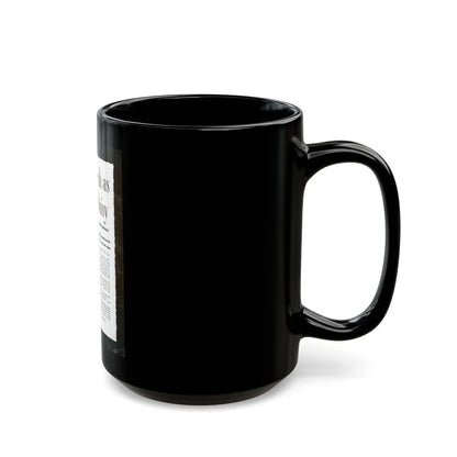 Fresh As a Daisy (1951) - Black Coffee Mug-Go Mug Yourself