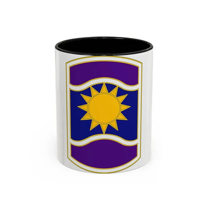 361 Civil Affairs Brigade (U.S. Army) Accent Coffee Mug 11oz Black - Go Mug Yourself