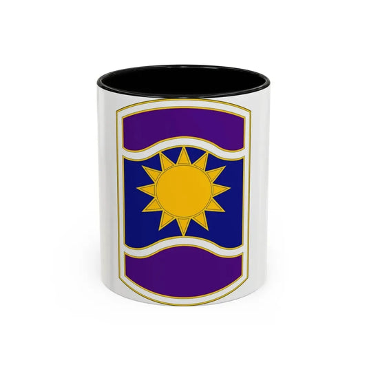 361 Civil Affairs Brigade (U.S. Army) Accent Coffee Mug 11oz Black - Go Mug Yourself