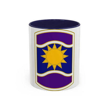 361 Civil Affairs Brigade (U.S. Army) Accent Coffee Mug 11oz Navy - Go Mug Yourself