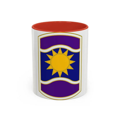 361 Civil Affairs Brigade (U.S. Army) Accent Coffee Mug 11oz Red - Go Mug Yourself