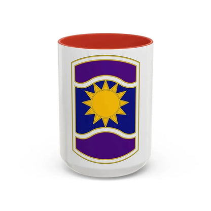 361 Civil Affairs Brigade (U.S. Army) Accent Coffee Mug 15oz Red - Go Mug Yourself
