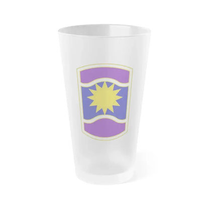 361 Civil Affairs Brigade (U.S. Army) Frosted Pint Glass 16oz Default Title - Go Mug Yourself