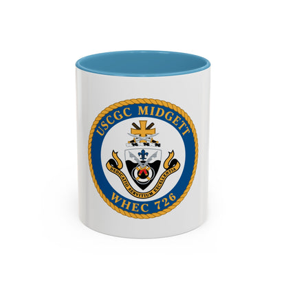 USCG Midgett WHEC 726 (U.S. Coast Guard) Accent Coffee Mug