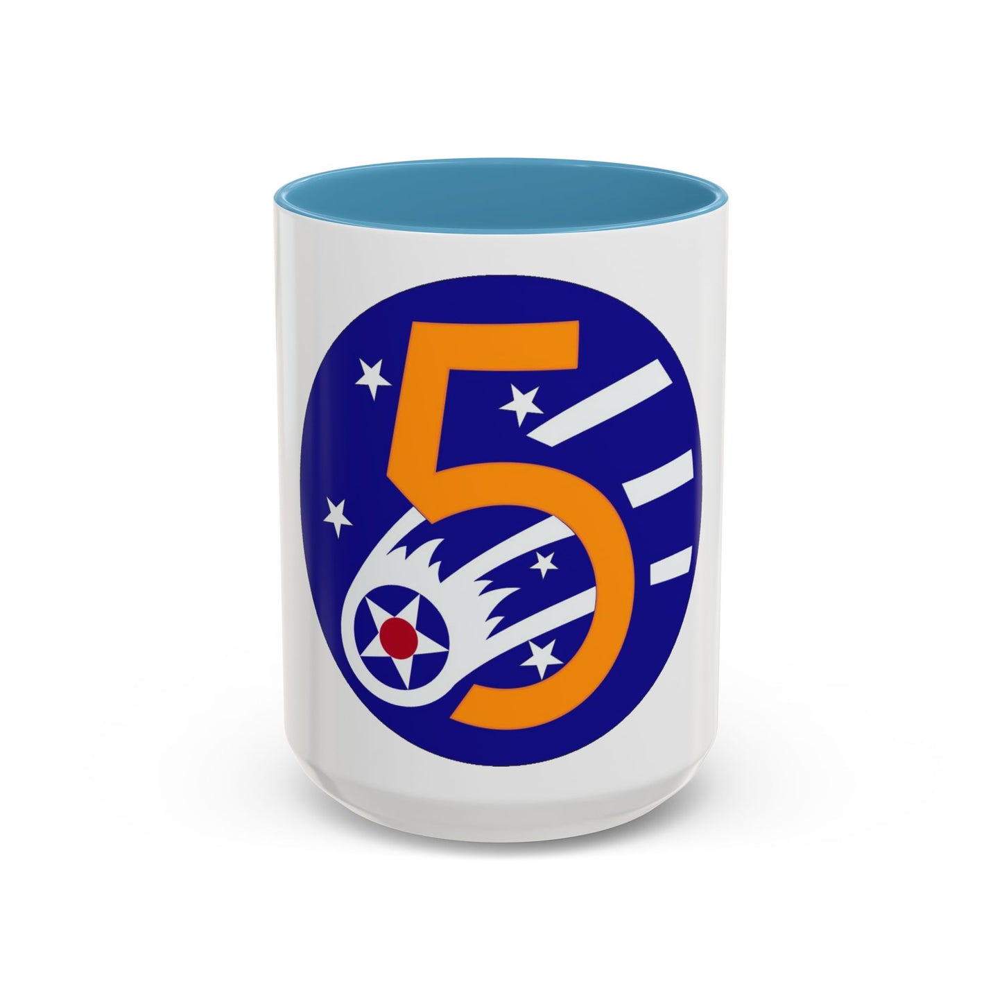 5 Air Force (U.S. Army) Accent Coffee Mug