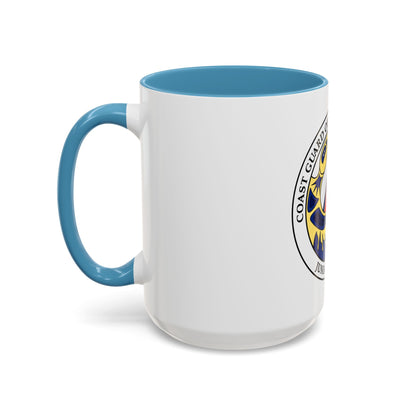 USCG Officers (U.S. Coast Guard) Accent Coffee Mug
