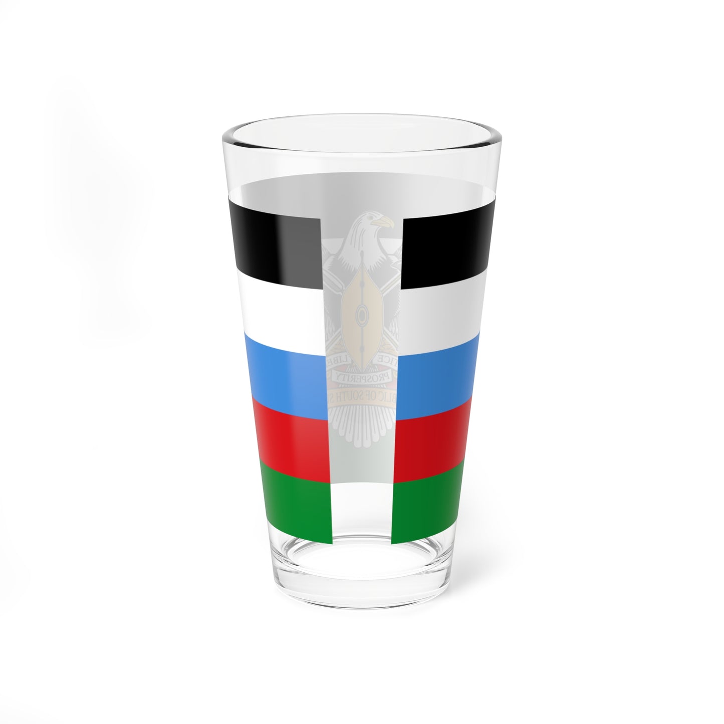 South Sudan Independence Day flag (South Sudan) Pint Glass 16oz