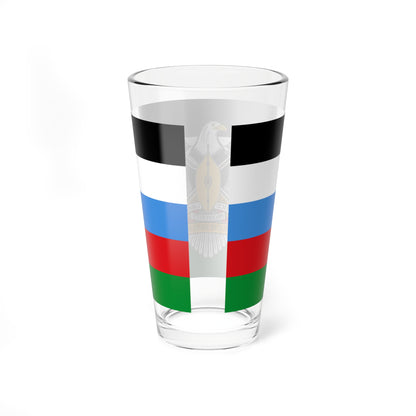 South Sudan Independence Day flag (South Sudan) Pint Glass 16oz