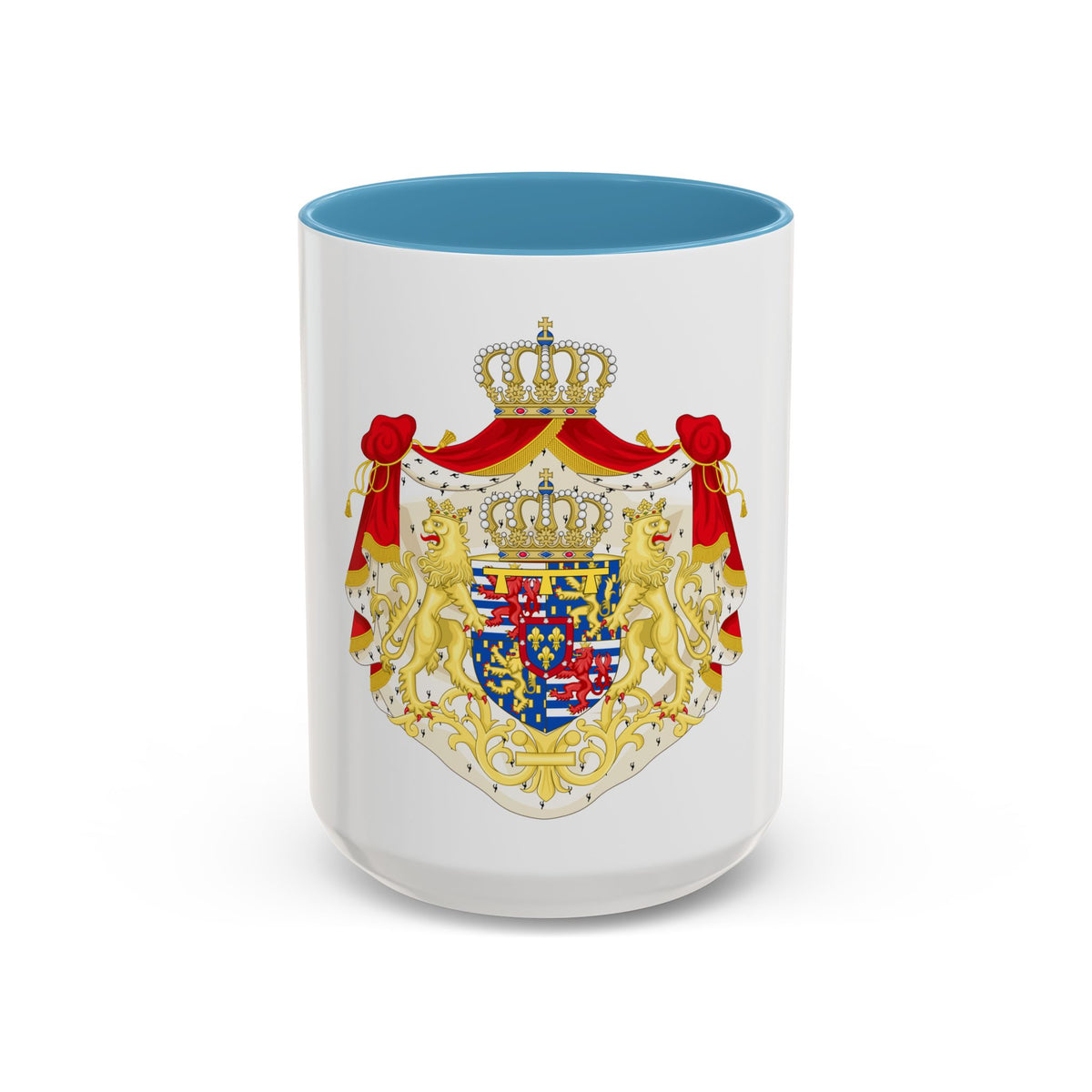 Greater coat of arms of the Hereditary Grand Duke of Luxembourg (2000) - Accent Coffee Mug