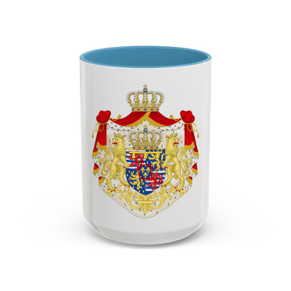 Greater coat of arms of the Hereditary Grand Duke of Luxembourg (2000) - Accent Coffee Mug