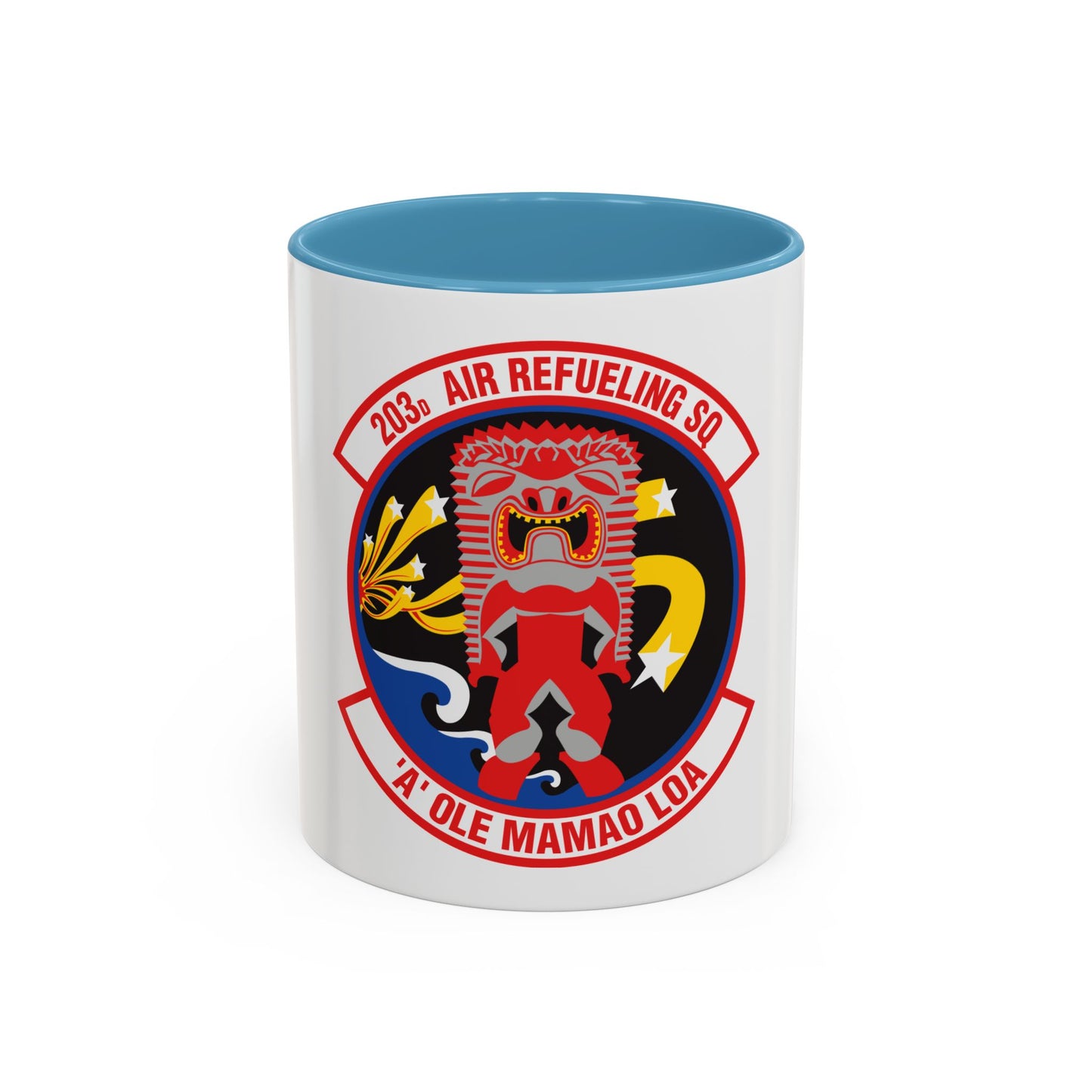 203 Air Refueling Squadron (U.S. Air Force) Accent Coffee Mug