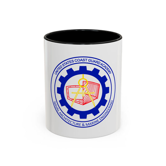 CG Naval Architecture & Marine Eng (U.S. Coast Guard) Accent Coffee Mug