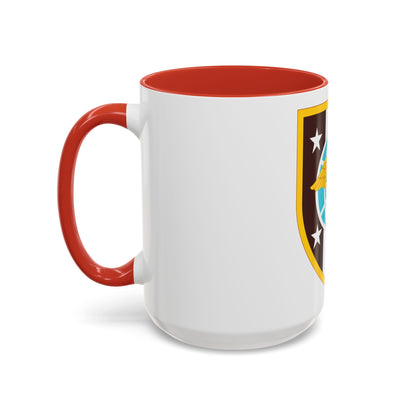 Uniformed Services University of the Health Sciences (U.S. Army) Accent Coffee Mug