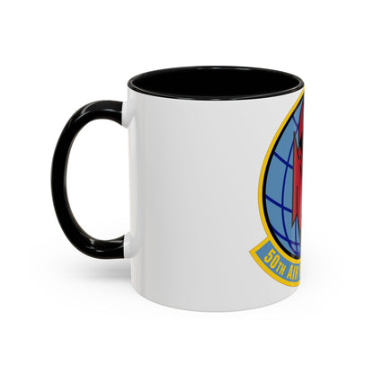 50 Air Refueling Squadron AMC (U.S. Air Force) Accent Coffee Mug