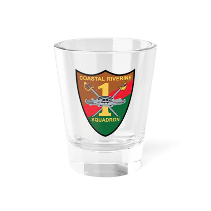 Coastal Riverine Squadron ONE (U.S. Navy) Shot Glass 1.5oz