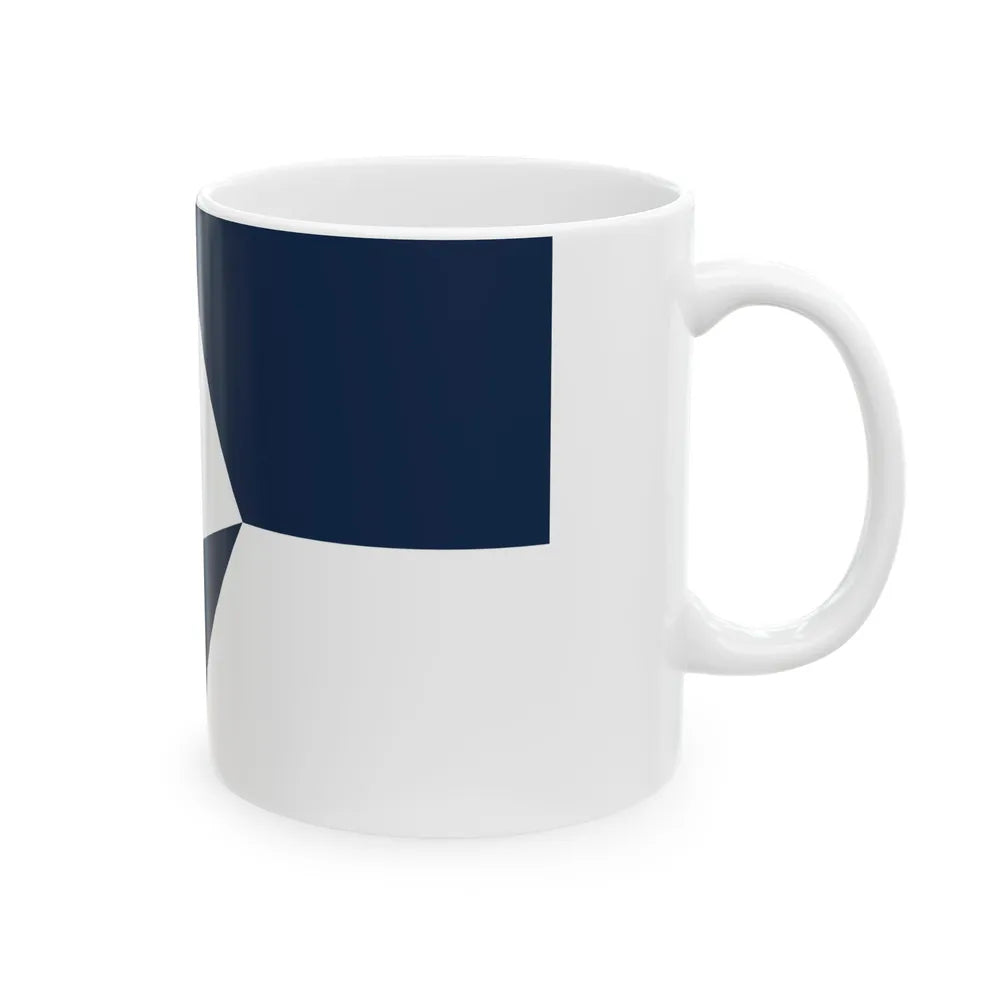 True South Antarctic Flag - White Coffee Mug-Go Mug Yourself