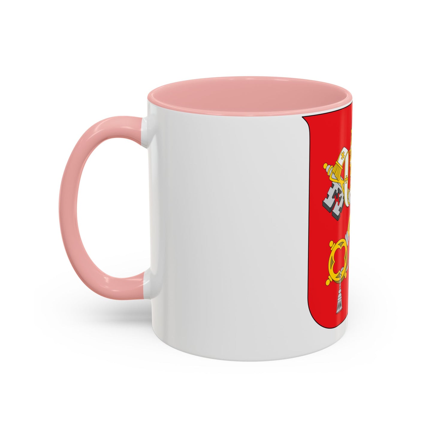 Coat of arms of Vatican City State - Accent Coffee Mug