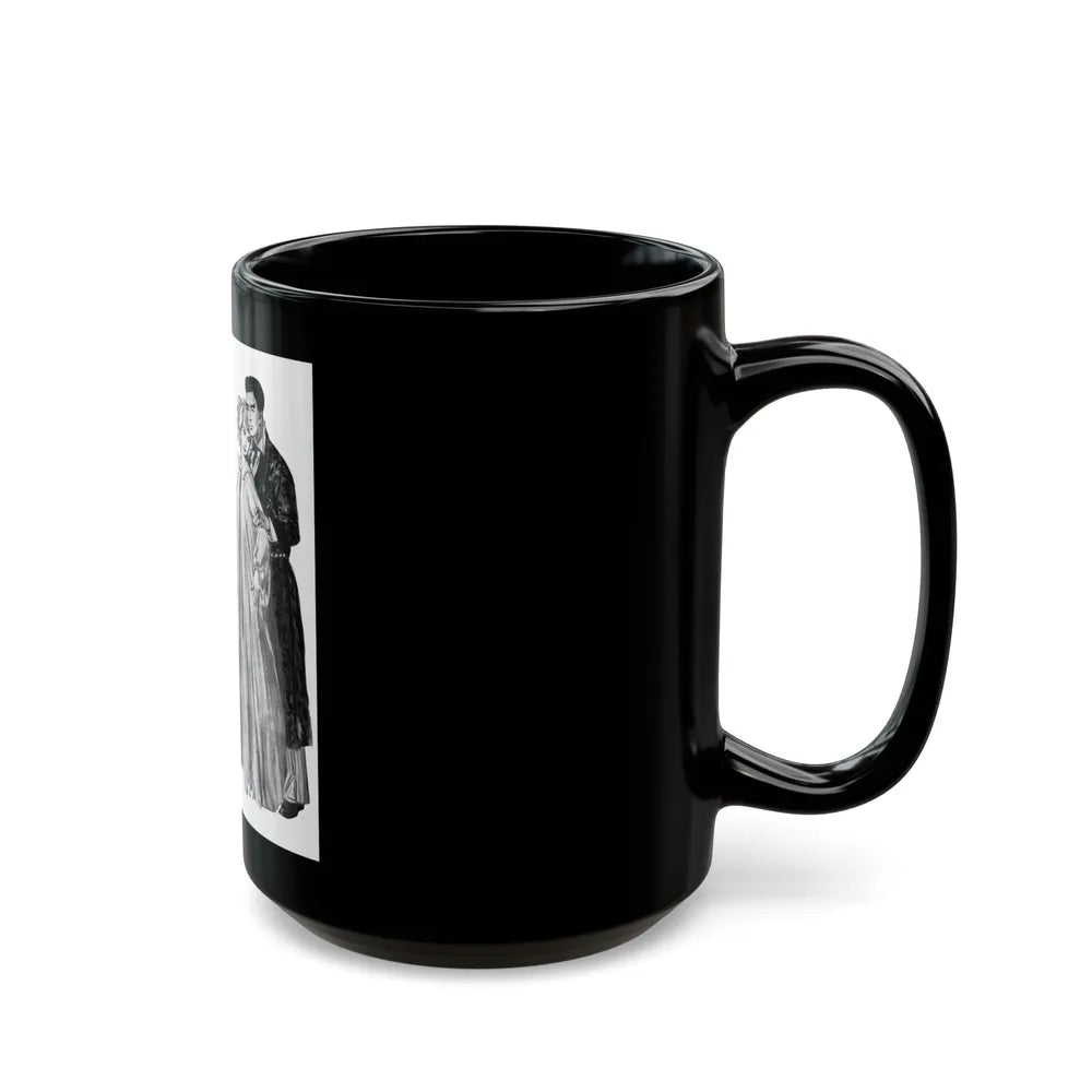 Hand In Glove by Ngaio Marsh, Woman's Home Journal, 1962 - Black Coffee Mug-Go Mug Yourself