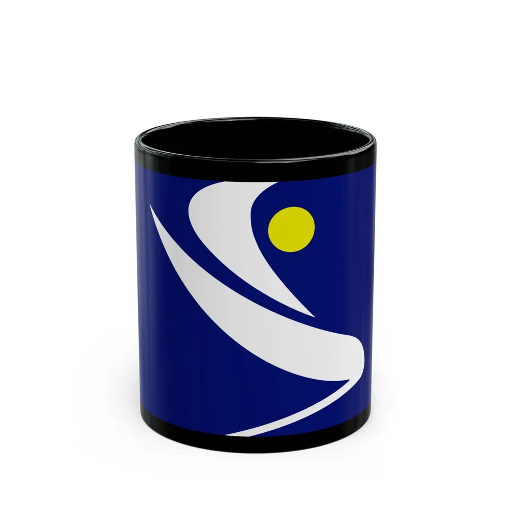 Flag of the Algerian Rally for Culture and Democracy - Black Coffee Mug-11oz-Go Mug Yourself