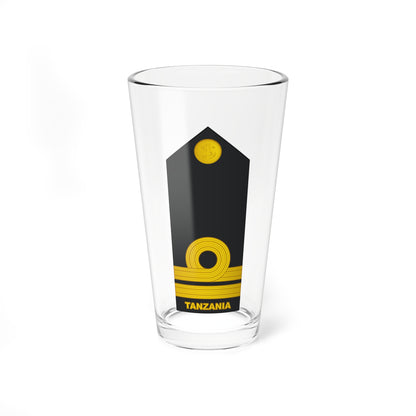 10 Tanzania Navy LT (Tanzania) (Military Rank) Pint Glass 16oz
